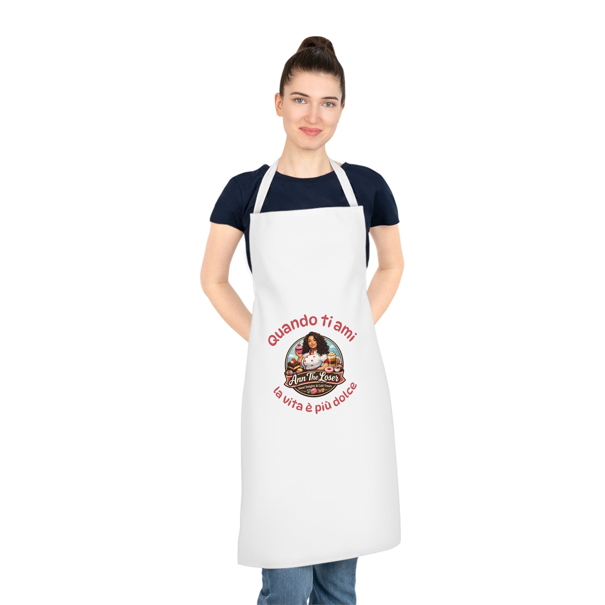 Grembiule in cotone Ann the loser™ – Quando ti ami la vita è più dolce | Body Positivity